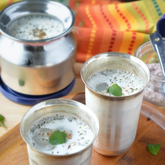 Salted Mint Lassi