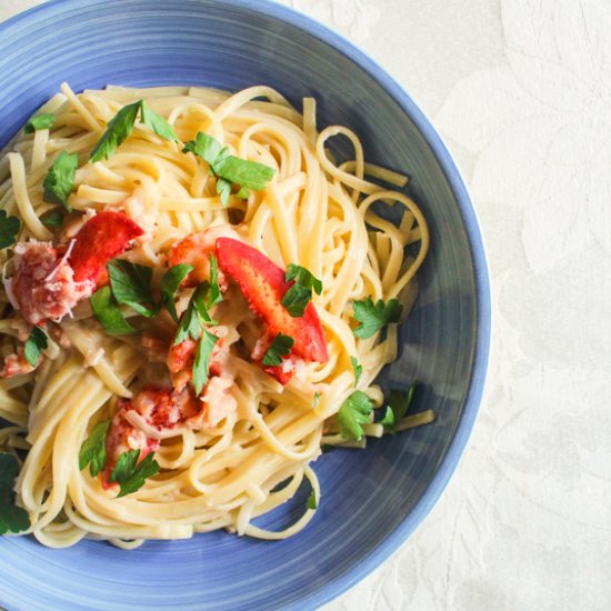 Linguine in Lobster Dijonnaise