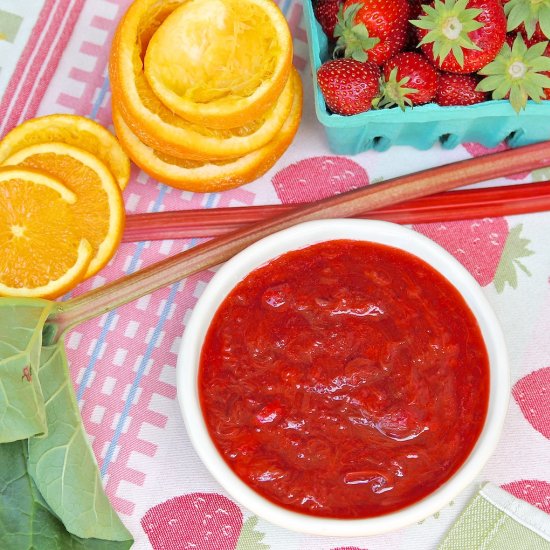 Strawberry Rhubarb Sauce