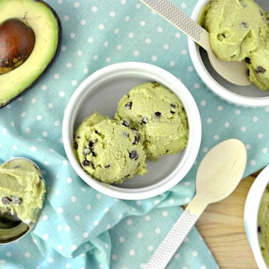 Dairy Free Avocado Ice Cream