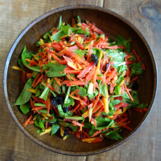 Carrot & Arugula Salad