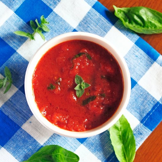 Homemade Marinara Sauce