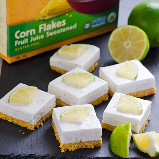 No Bake Key Lime Squares