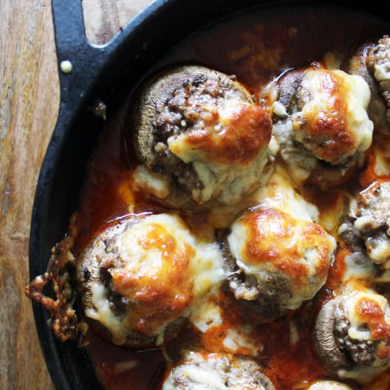 Sausage Stuffed Mushrooms