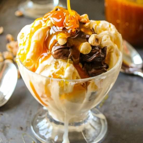 Almond “Buttermilk” Caramel Sauce