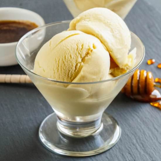 Burnt Honey Ice Cream