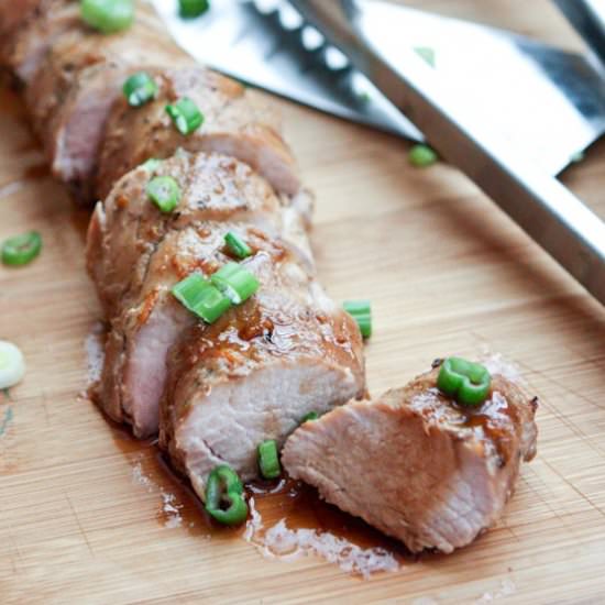 Slow Cooker Asian Pork Tenderloin