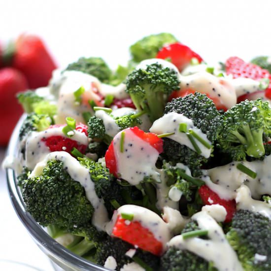 Broccoli Strawberry Salad