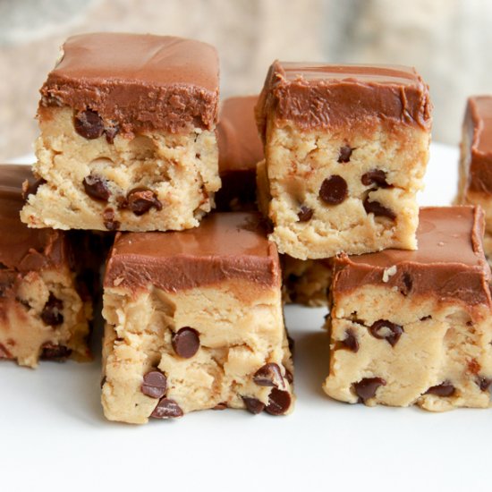 Peanut Butter Cookie Dough Bars