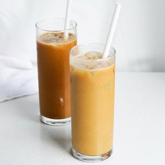 Macadamia Iced Coffee with Vanilla