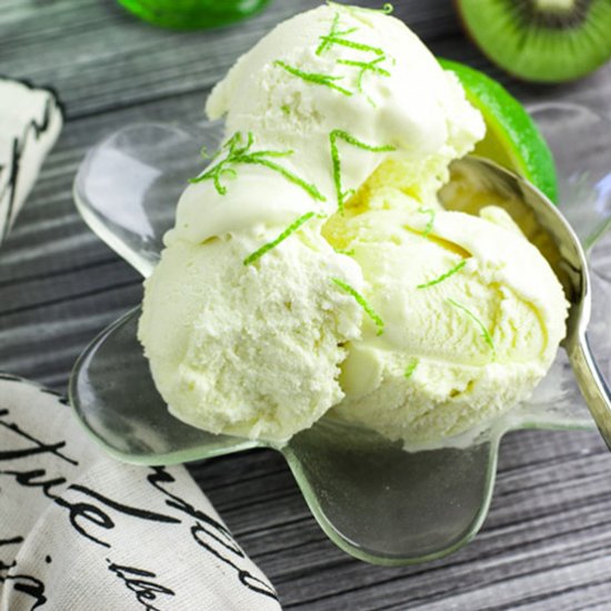 Kiwi Lime Ice Cream