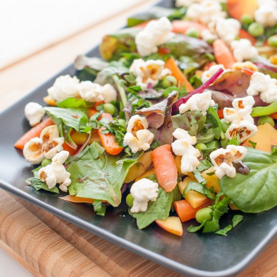 Carrots Salad with Popcorn