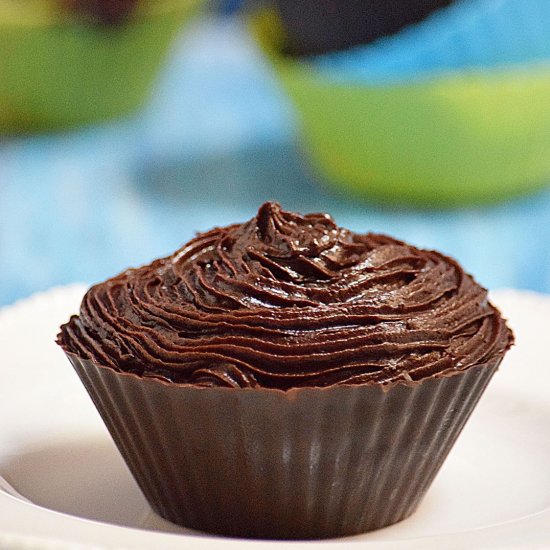 Chocolate Mousse in Chocolate Cups