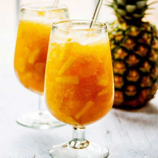 Spiked Citrus Iced Tea Slush