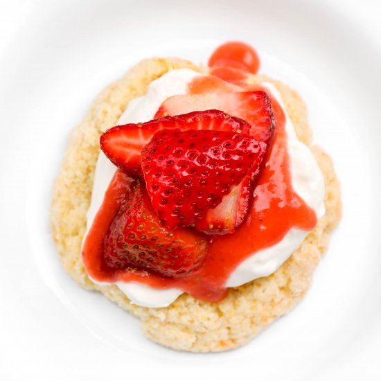 Strawberry Rhubarb Shortcakes