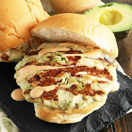 Chicken Avocado Burger