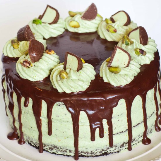 Chocolate Pistachio Cake