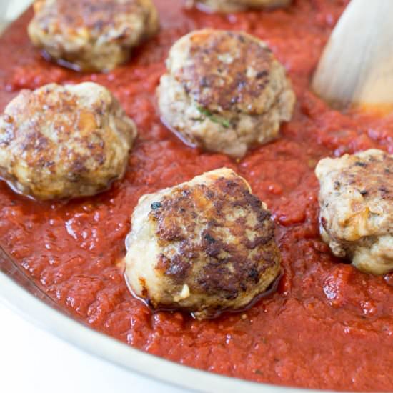 Super Tender Italian Meatballs