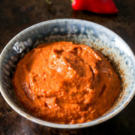 Harissa Sauce from Scratch