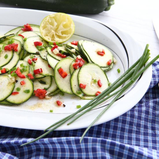 Marinated Zucchini Salad