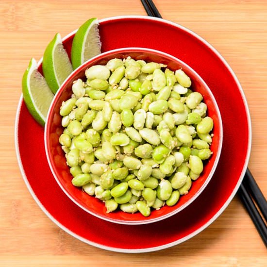 Sesame Lime Edamame