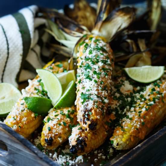 Korean Inspired Mexican Street Corn