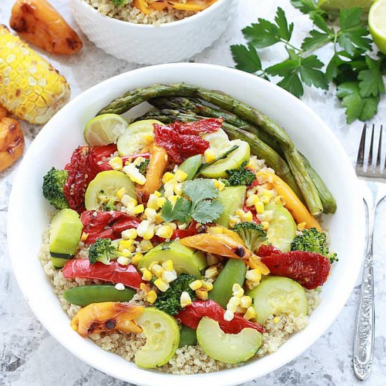 Grilled Vegetable Quinoa