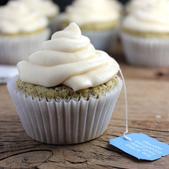 Vegan Earl Grey Cupcakes!