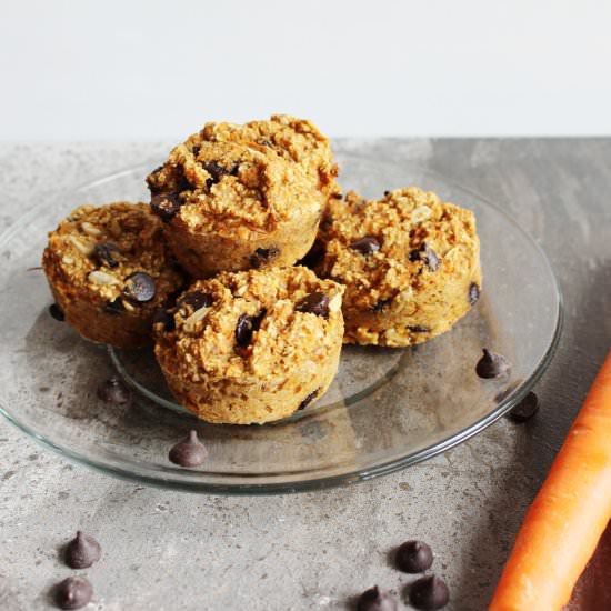 Carrot Chocolate Chip Muffins