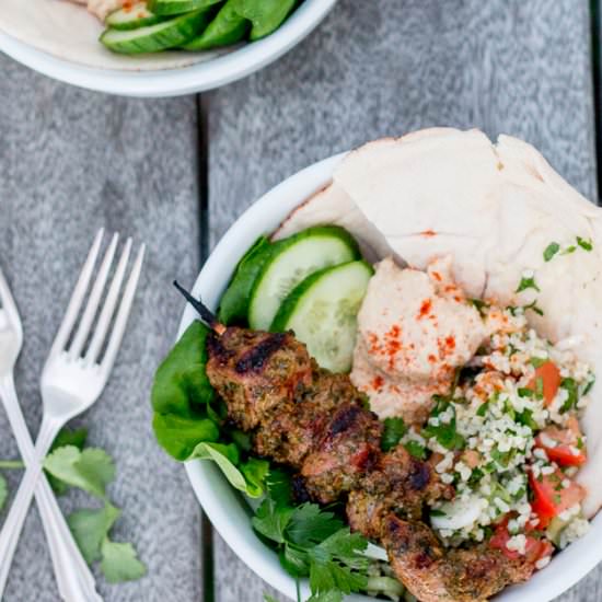 Middle-Eastern Lamb with Tabouli