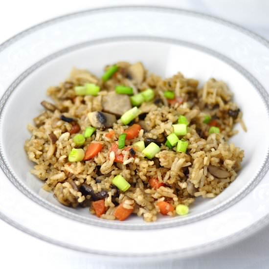 Mushroom Fried Rice