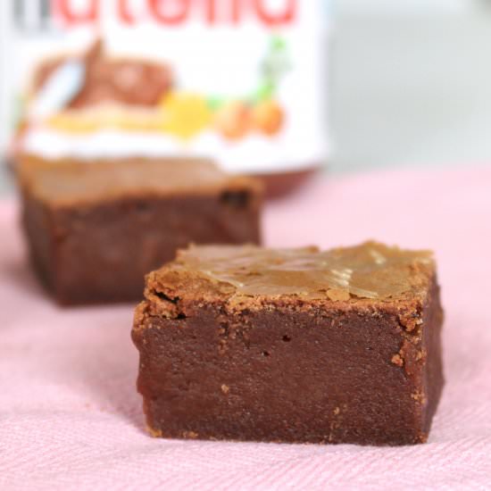 Nutella Chocolate Brownies