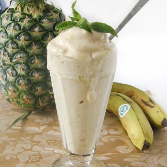 Pineapple Banana Nice Cream