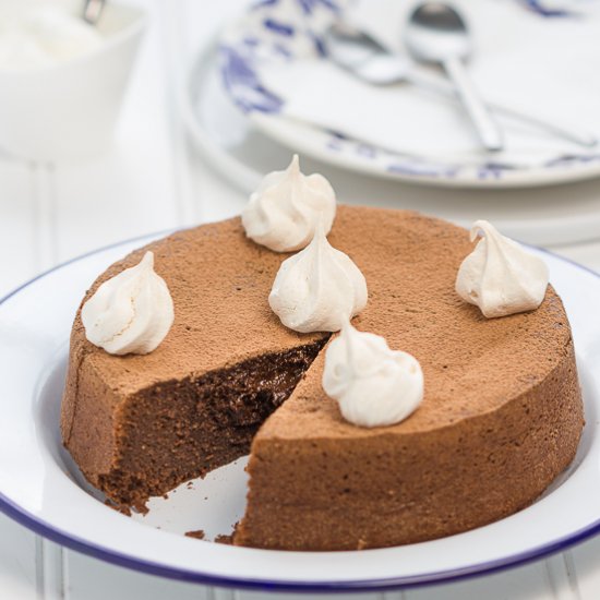 Chocolate Mocha Buckwheat Cake