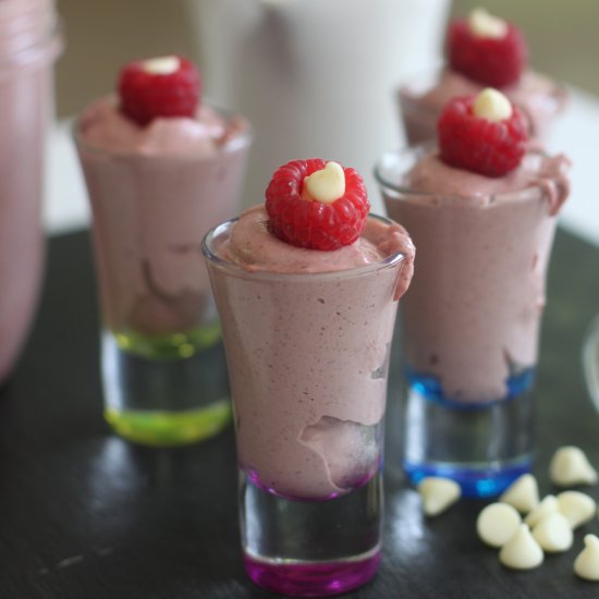 Pink Power Raspberry & Cream Shots