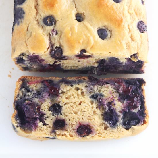 Lemon Blueberry Breakfast Loaf