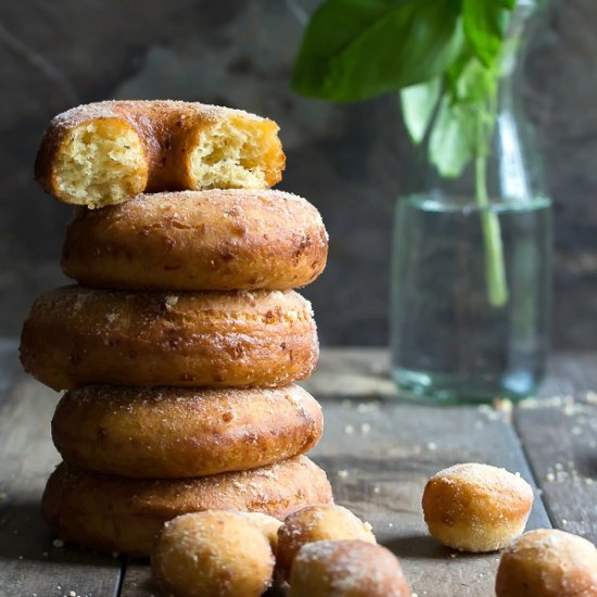 Savory Hummus Donut