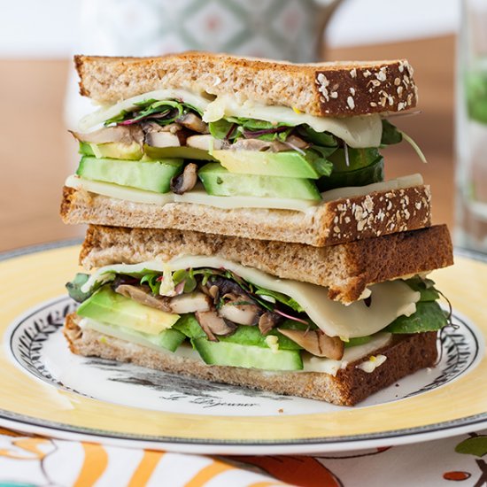 Summer Vegetarian Sandwich