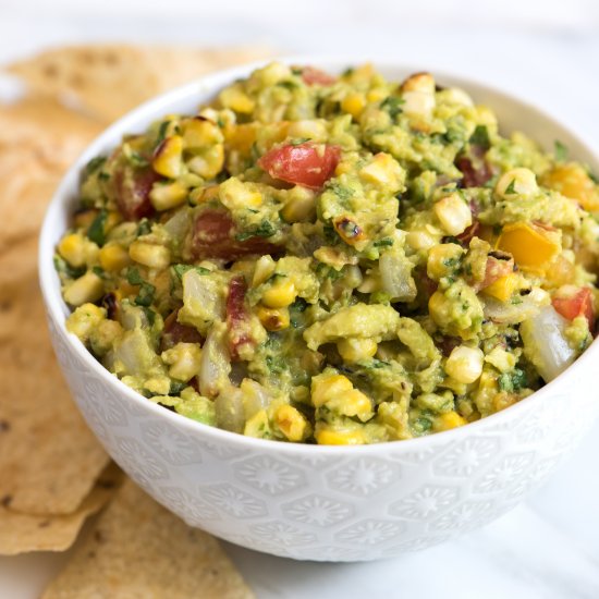 Easy Grilled Guacamole Recipe