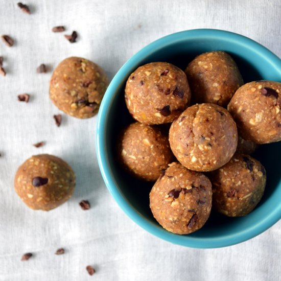 Chickpea Cookie Dough Bites