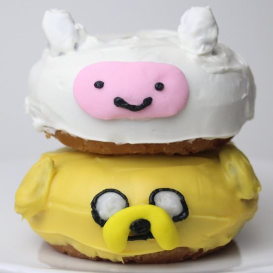 Adventure Time Finn and Jake Donuts