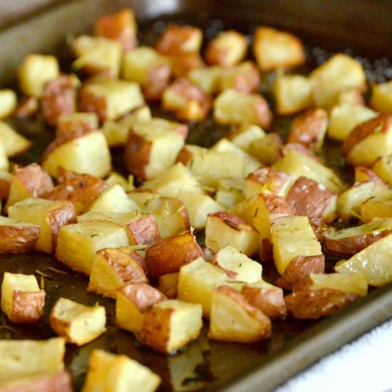 Rosemary & Thyme Roasted Potatoes