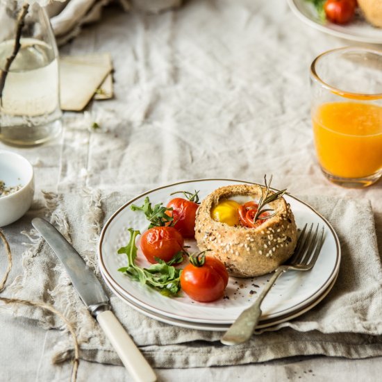 Breakfast Egg Buns