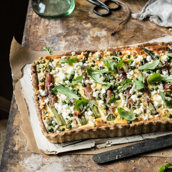 Asparagus Spring Tart