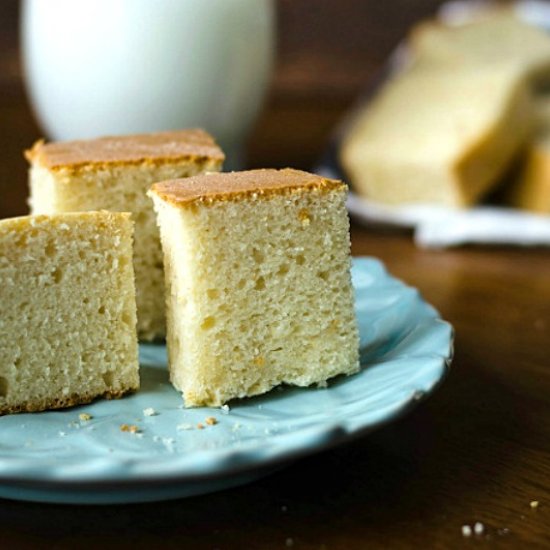 Eggless Vanilla Cake