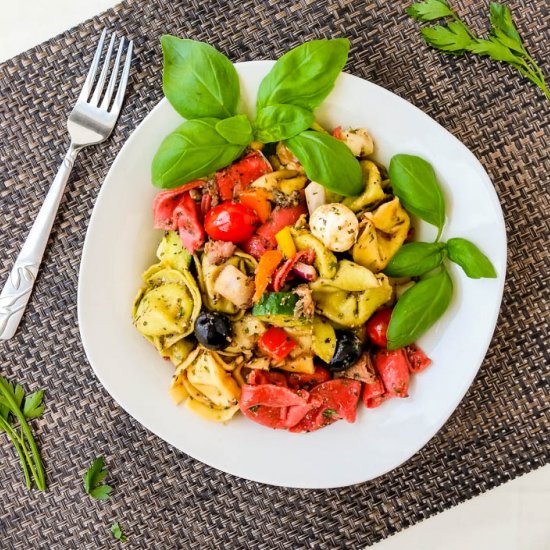 Italian Tortellini Pasta Salad