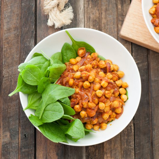 Quick Chickpea Curry