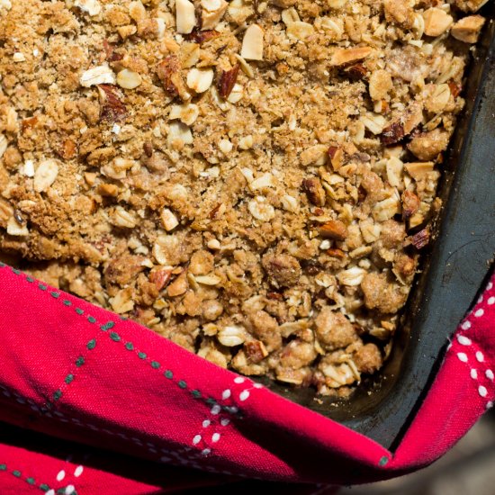 Rhubarb Crisp