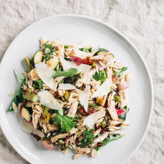 Summer Italian Orzo Salad