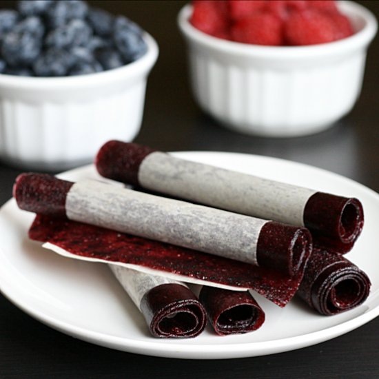 Mixed Berry Fruit Leather